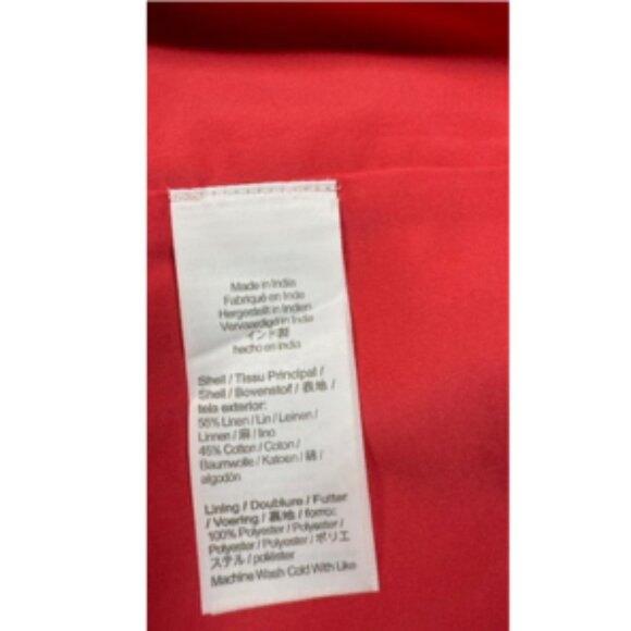 J.Crew Midi Dress Linen Blend Size 0 Classic & Lightweight NWT - Picture 6 of 9